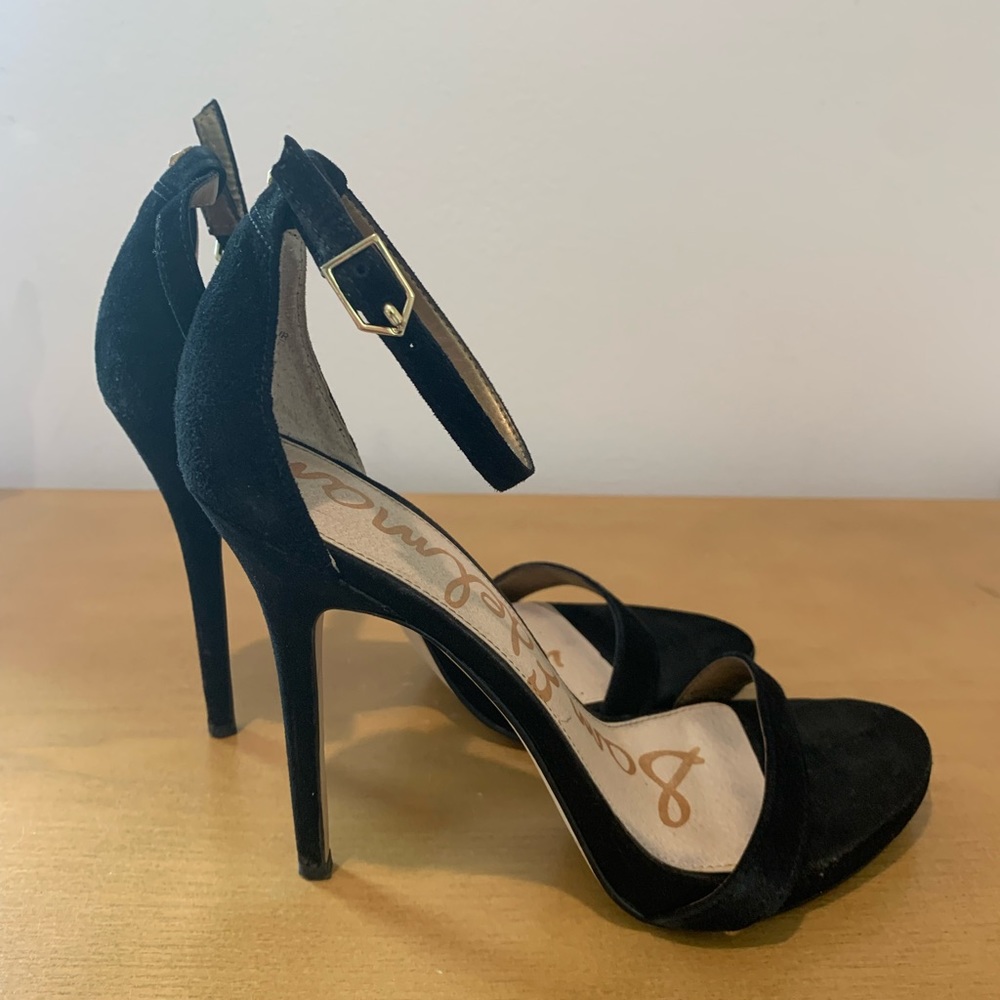 Sam Edelman black heels great condition